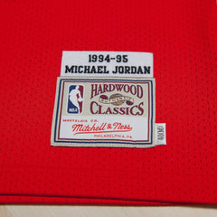 Chicago Bulls Michael Jordan 1994-95 Road 45 Authentic Jersey sale - Red sale - Mens
