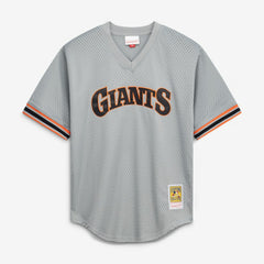 Will Clark San Francisco Giants Authentic Batting Practice Jersey - Gray