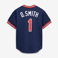 Ozzie Smith St. Louis Cardinals Authentic Batting Practice Jersey - Navy