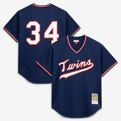 Kirby Puckett Minnesota Twins Authentic Batting Practice Jersey - Navy