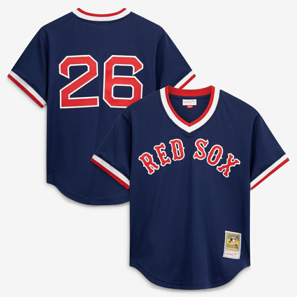 Wade Boggs Boston Red Sox Authentic Batting Practice Jersey - Navy