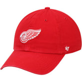 Detroit Red Wings '47 Clean Up Adjustable Hat Red