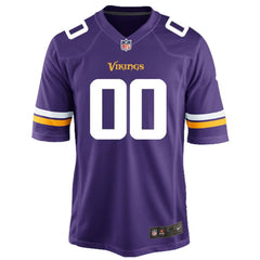 Minnesota Vikings Youth Custom Game Jersey