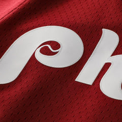 Lenny Dykstra Philadelphia Phillies Authentic Batting Practice Jersey - Scarlet