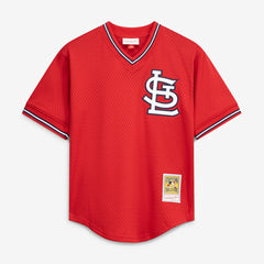 Ozzie Smith St. Louis Cardinals Authentic Batting Practice Jersey - Scarlet