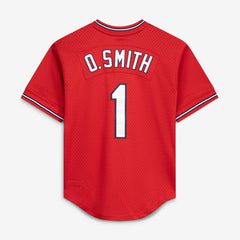 Ozzie Smith St. Louis Cardinals Authentic Batting Practice Jersey - Scarlet