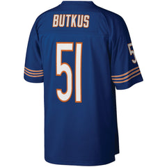Dick Butkus Chicago Bears Retired Player Legacy Replica Jersey - Navy sale