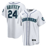 Ken Griffey Jr. Seattle Mariners Home Replica Jersey - White