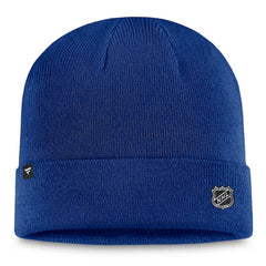 Toronto Maple Leafs Fanatics Authentic Pro Cuffed Knit Hat – Blue
