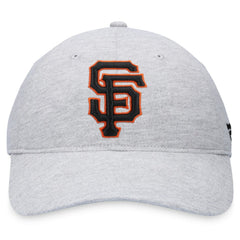San Francisco Giants Logo Adjustable Hat Heather Gray