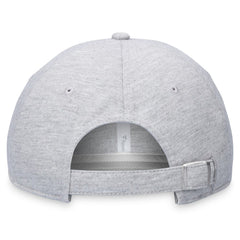 Miami Marlins Logo Adjustable Hat Heather Gray