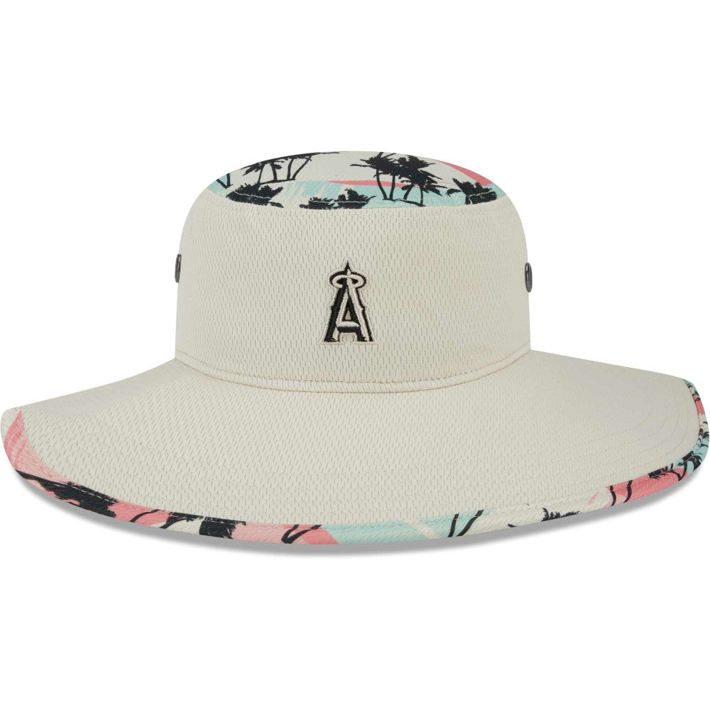 Los Angeles Angels Retro Beachin' Bucket Hat Natural | New Era