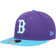 Boston Red Sox Vice 59FIFTY Fitted Hat Purple | New Era