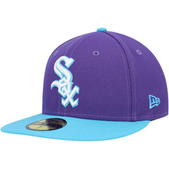 Chicago White Sox Vice 59FIFTY Fitted Hat Purple | New Era