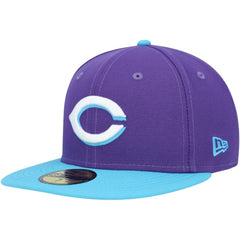 Cincinnati Reds Vice 59FIFTY Fitted Hat Purple | New Era