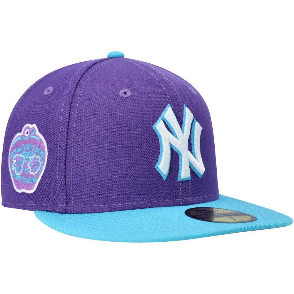 New York Yankees Vice 59FIFTY Fitted Hat Purple | New Era