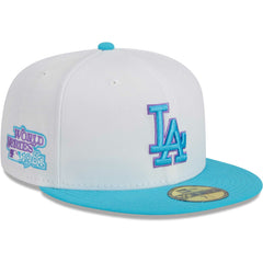 Los Angeles Dodgers Vice 59FIFTY Fitted Hat White | New Era