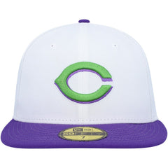 Cincinnati Reds 1990 World Series Side Patch 59FIFTY Fitted Hat White | New Era