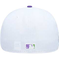 San Diego Padres 50th Anniversary Side Patch 59FIFTY Fitted Hat White | New Era