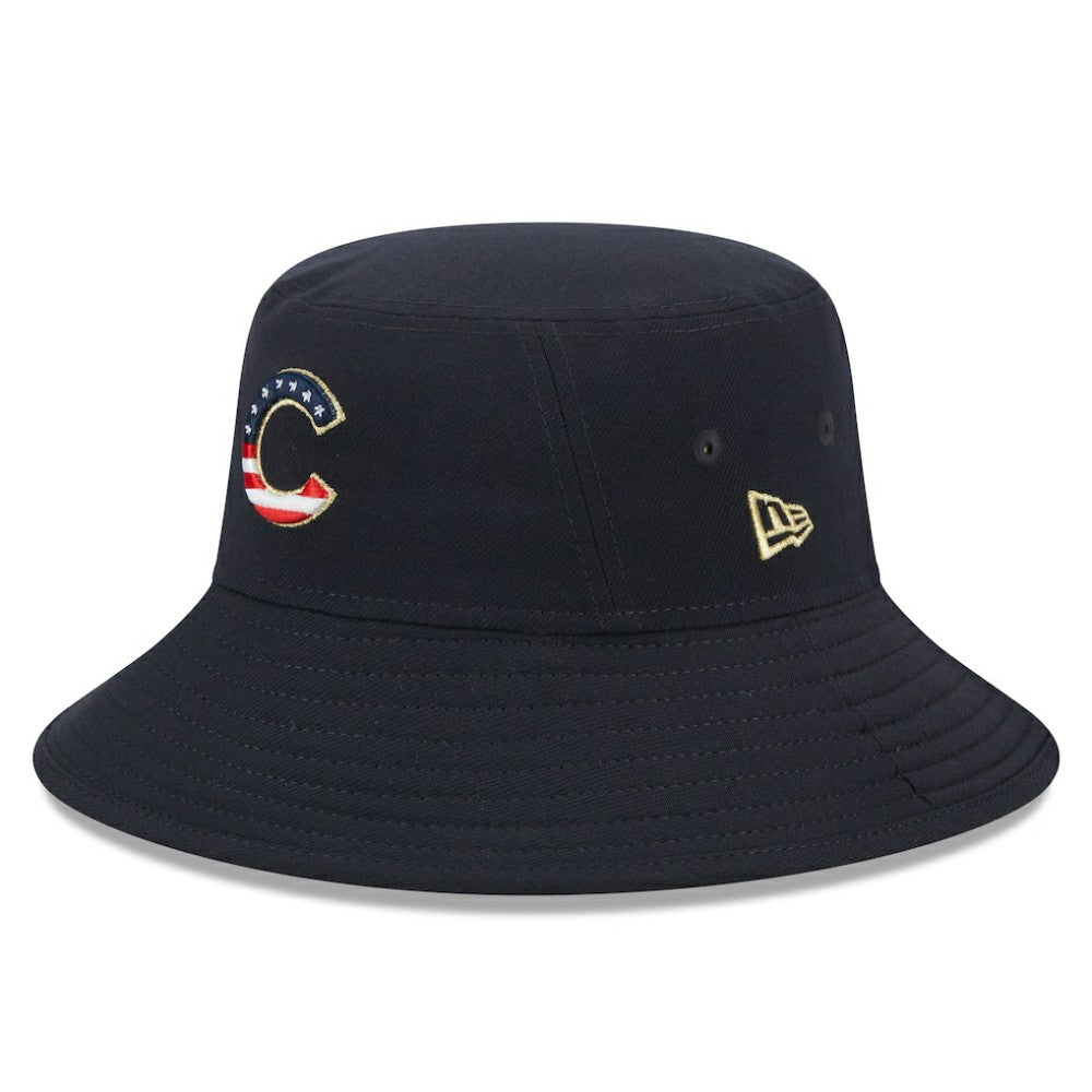 Chicago Cubs 2023 Fourth of July Bucket Hat Navy | New Era