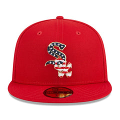 Chicago White Sox 2023 Fourth of July 59FIFTY Fitted Hat Red | New Era