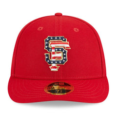San Francisco Giants 2023 Fourth of July Low Profile 59FIFTY Fitted Hat Red | New Era
