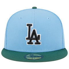 Los Angeles Dodgers 1988 World Series 59FIFTY Fitted Hat Sky Blue/Cilantro | New Era