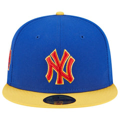 New York Yankees Empire 59FIFTY Fitted Hat Royal/Yellow | New Era