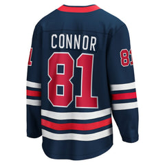 Kyle Connor Winnipeg Jets Fanatics Alternate Breakaway Jersey Navy