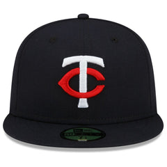 Minnesota Twins 2023 Authentic Collection Home 59FIFTY Fitted Hat Navy | New Era