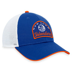 New York Islanders Fanatics Fundamental Adjustable Hat Royal/White