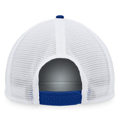 Toronto Maple Leafs Fanatics Foam Front Patch Trucker Snapback Hat Blue/White