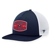 Washington Capitals Fanatics Foam Front Patch Trucker Snapback Hat Navy/White