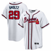 John Smoltz Atlanta Braves Home Retired Player Replica Jersey - White