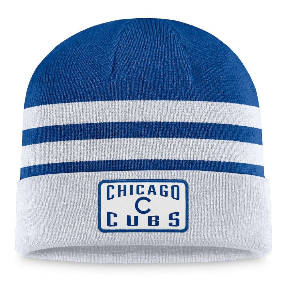 Chicago Cubs Cuffed Knit Hat Gray