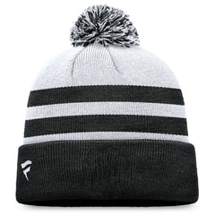 Pittsburgh Pirates Cuffed Knit Hat with Pom Gray