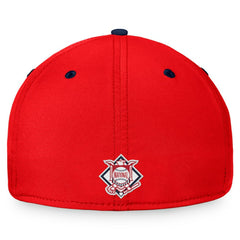 St. Louis Cardinals Stacked Logo Flex Hat Red/Navy