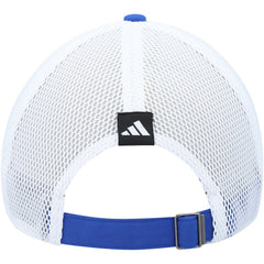 San Jose Sharks adidas Color Pop Trucker Adjustable Hat Blue