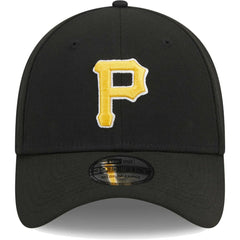 Pittsburgh Pirates Logo 39THIRTY Flex Hat Black | New Era