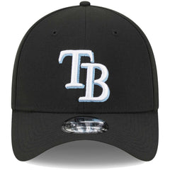 Tampa Bay Rays Logo 39THIRTY Flex Hat Black | New Era