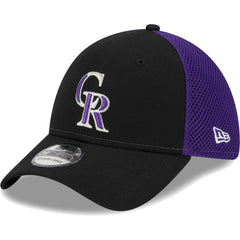 Colorado Rockies Team Neo 39THIRTY Flex Hat Black | New Era