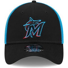 Miami Marlins Team Neo 39THIRTY Flex Hat Black | New Era
