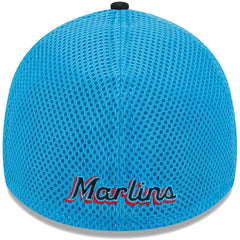 Miami Marlins Team Neo 39THIRTY Flex Hat Black | New Era
