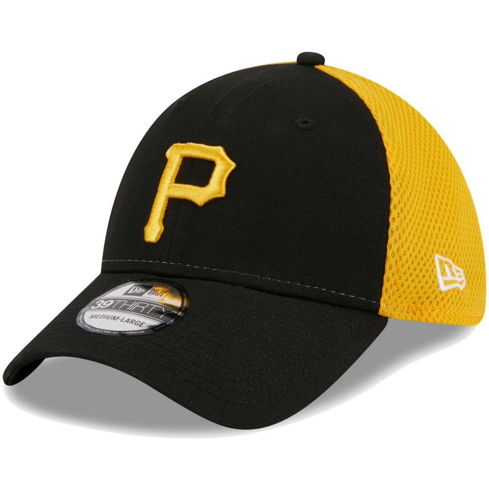 Pittsburgh Pirates Team Neo 39THIRTY Flex Hat Black | New Era