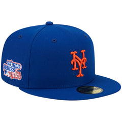New York Mets 1986 World Series Team Color 59FIFTY Fitted Hat Royal | New Era
