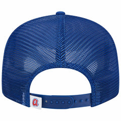 Atlanta Braves Cooperstown Collection Team Color Trucker 9FIFTY Snapback Hat Royal | New Era