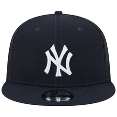 New York Yankees Team Color Trucker 9FIFTY Snapback Hat Navy | New Era