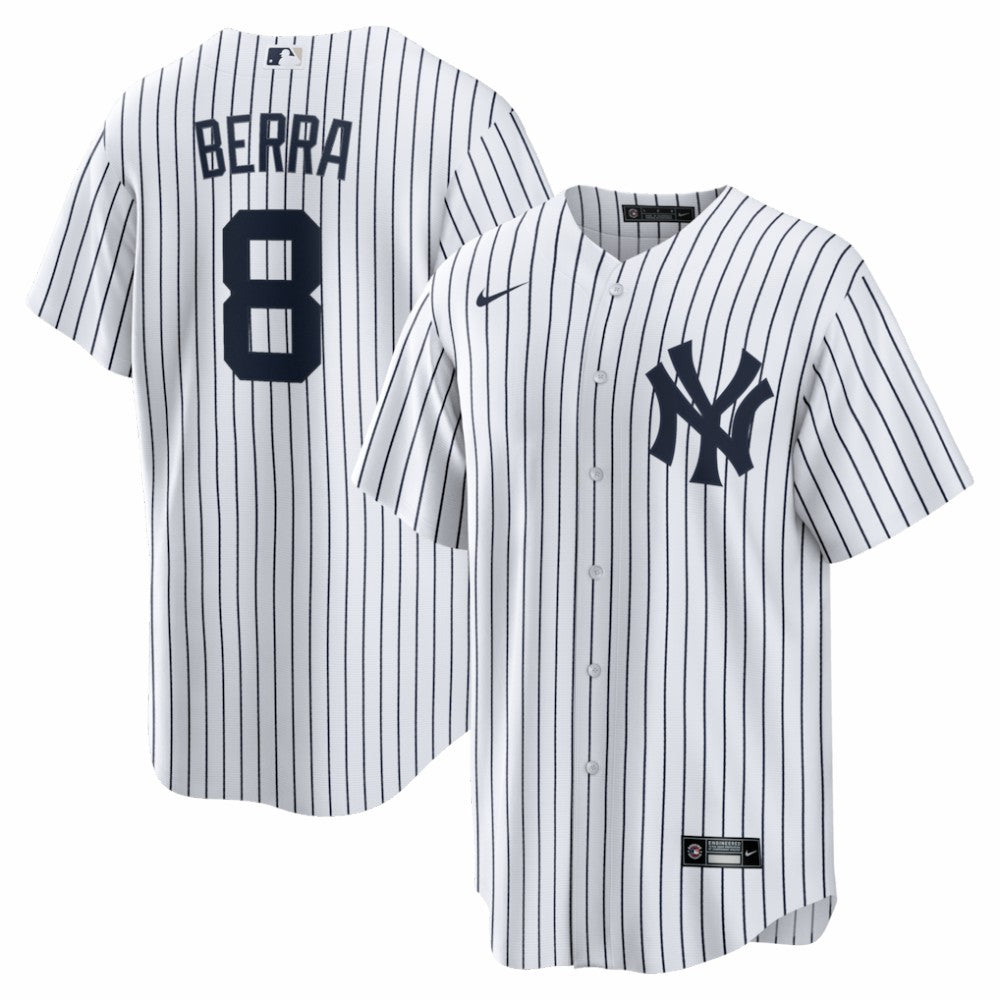 Yogi Berra New York Yankees Home Retired Player Replica Jersey - White