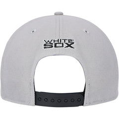 Chicago White Sox Band 9FIFTY Snapback Hat Gray/Black | New Era