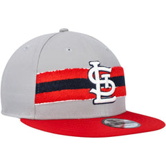St. Louis Cardinals Band 9FIFTY Snapback Hat Gray/Red | New Era